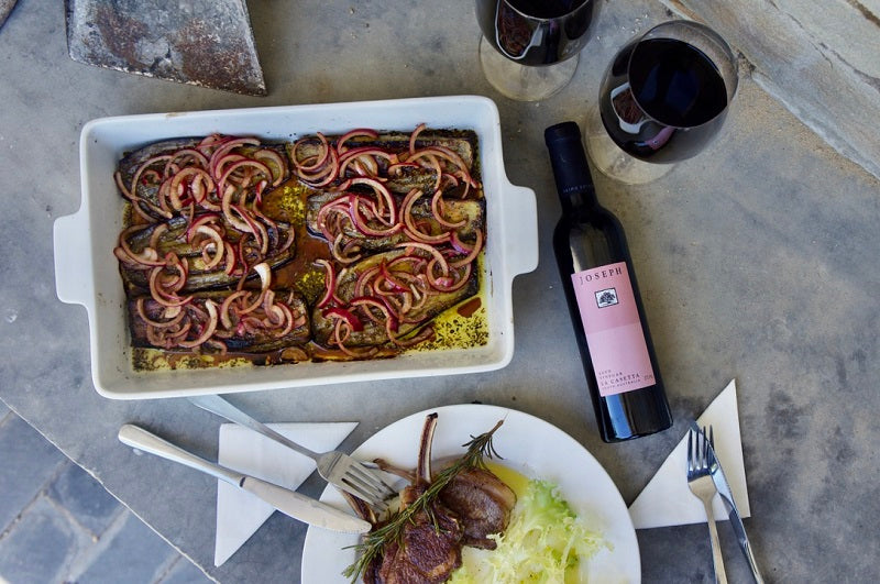 Roast Eggplant with Aged Vinegar Glaze