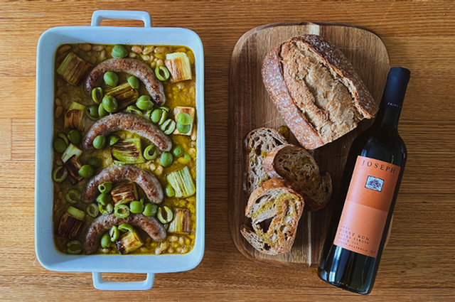 Tuscan Sausage & Leek Stew