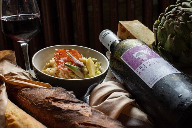 Artichoke and Beaufort Risotto