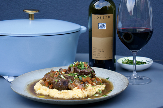 Cabernet-Braised Osso Buco