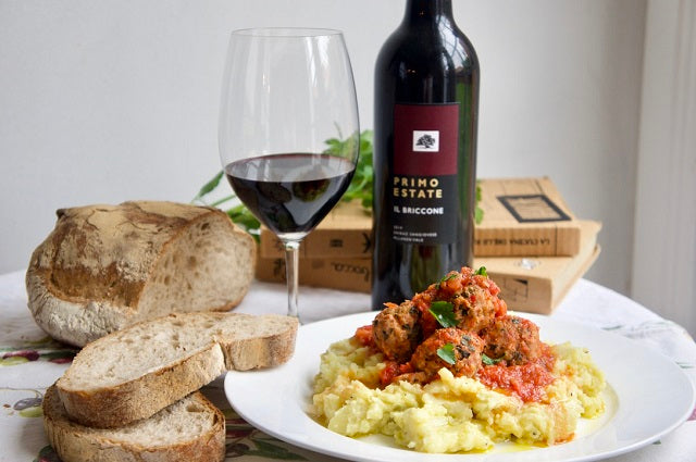 Polpette Al Sugo - Meatballs in Hearty Tomato Sauce