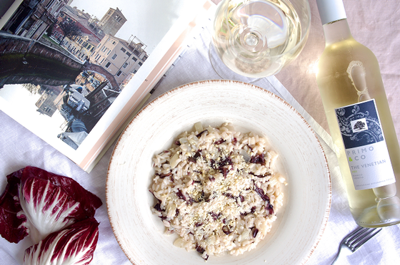 Radicchio & Cheese Risotto