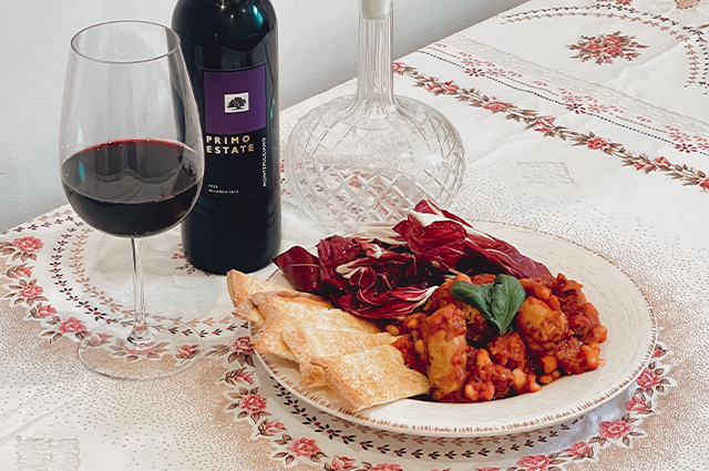 Salsicce con Fagioli