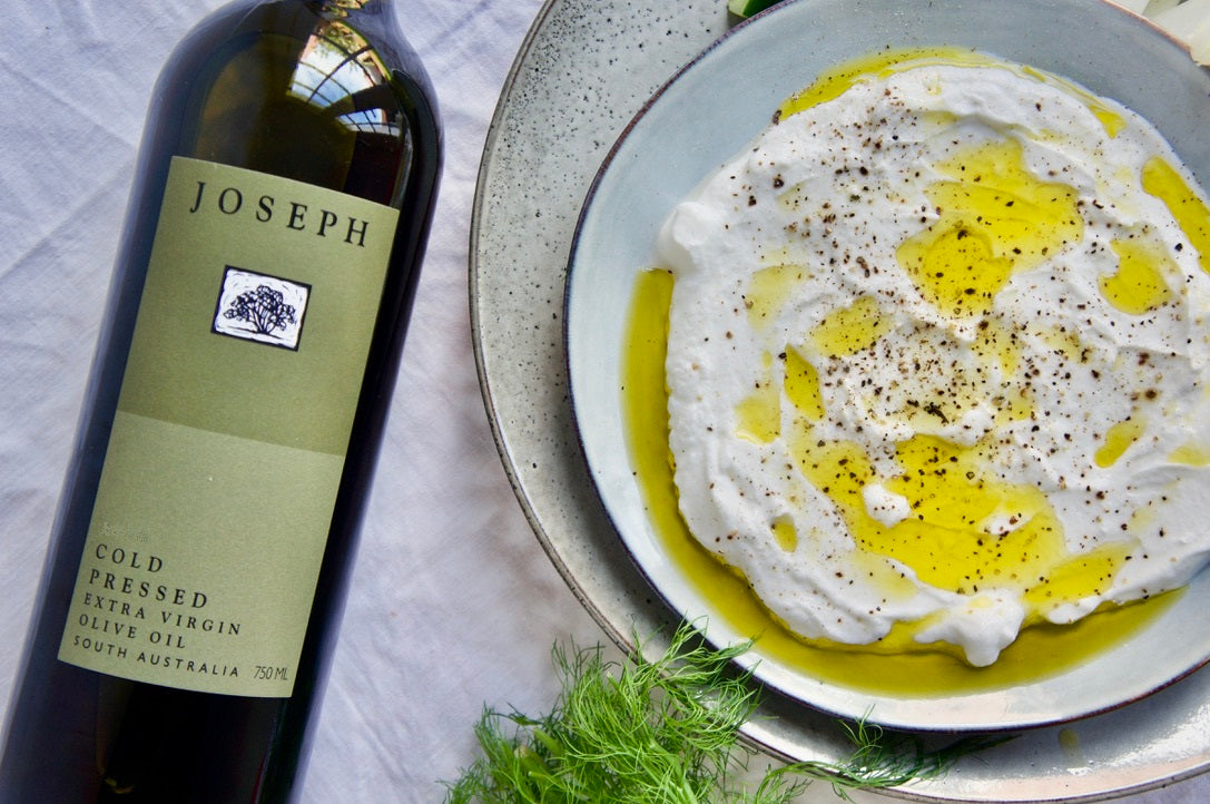Goat's Curd Pinzimonio with JOSEPH Olive Oil