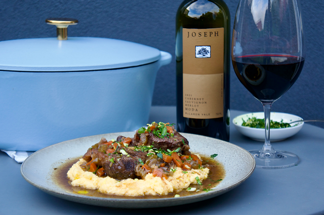 Cabernet-Braised Osso Buco