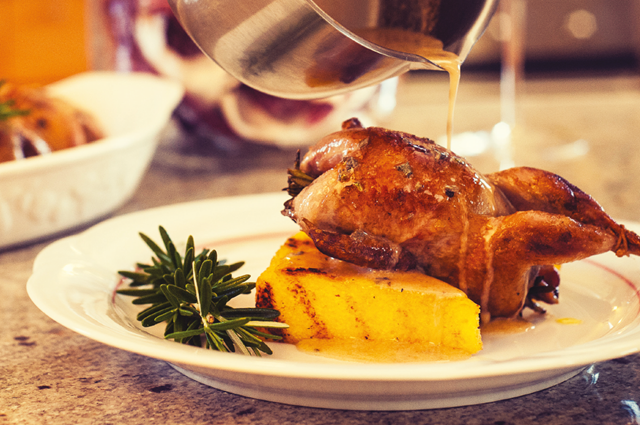 Quaglie in Umido - Braised Quail