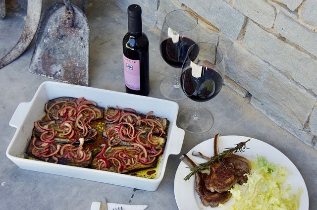 Roast Eggplant with Aged Vinegar Glaze
